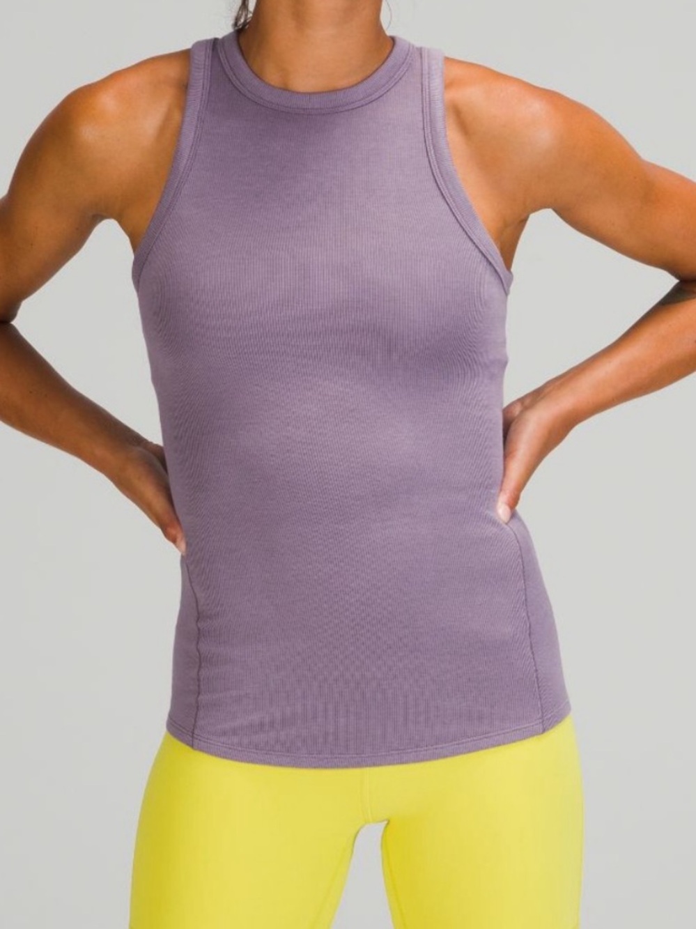 lululemon athletica Lavender High-Neck Tank